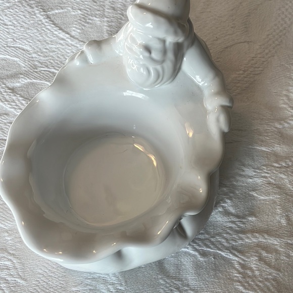Williams and Sonoma Santa white candy dish in perfect condition - Picture 5 of 5